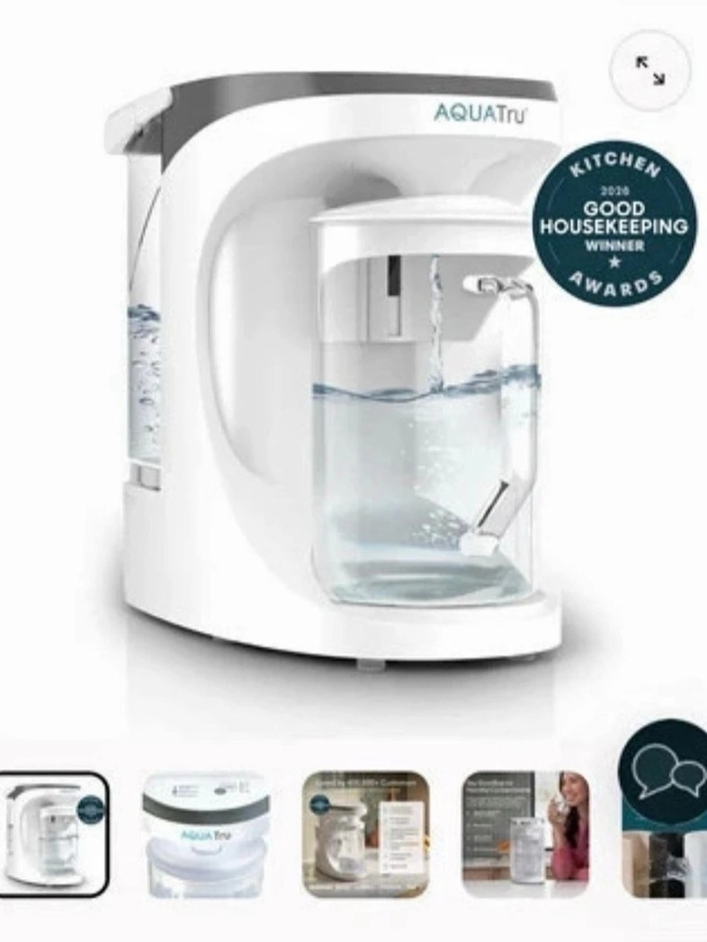AQUATRU Classic Countertop Water Purifier